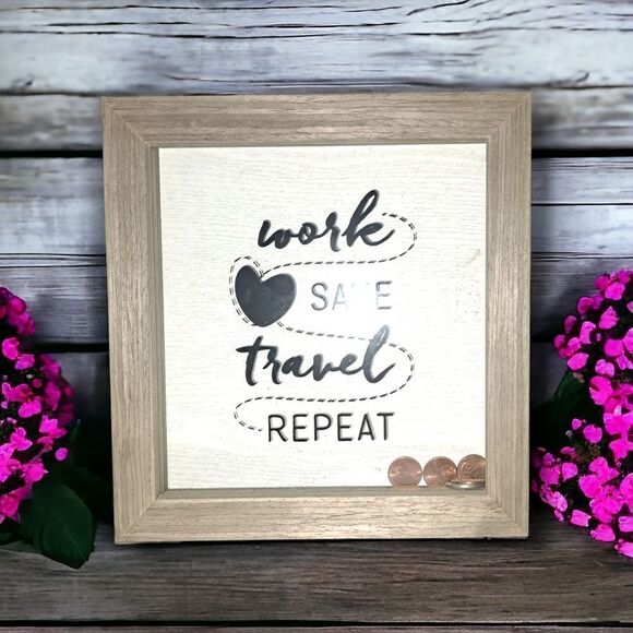 Travel Bank in Frame - Picture 1 of 7